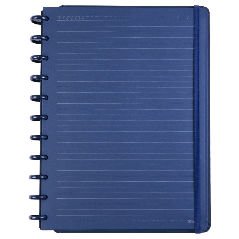 CADERNO DISKÔ DARK BLUE G
