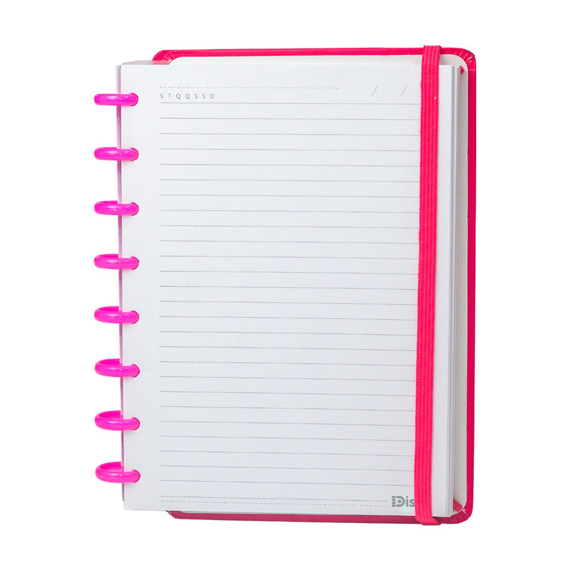 CADERNO DISKÔ PINK P