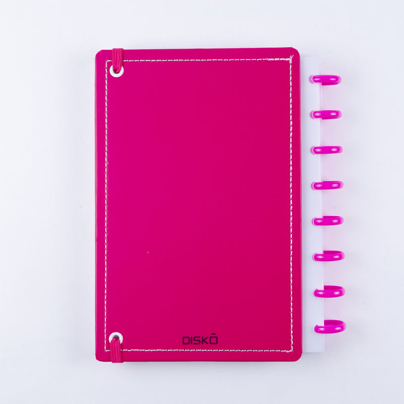 CADERNO DISKÔ PINK P