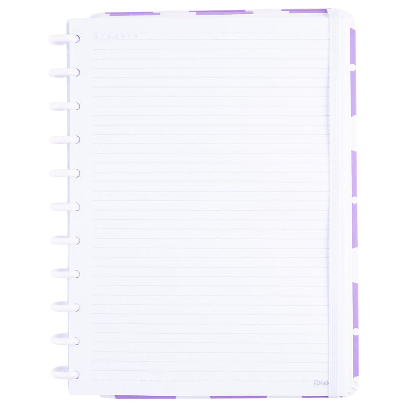 CADERNO DISKÔ POA ROXO G