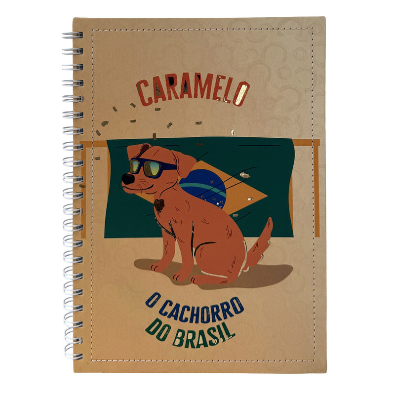 CADERNO FINE PAPER CARAMELO BRASIL