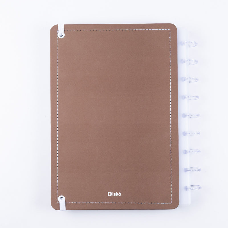 CADERNO DISKÔ MOCHA M