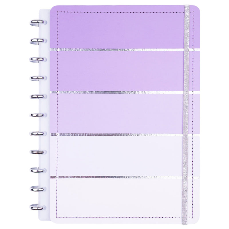CADERNO DISKÔ LISTRAL LILAS G