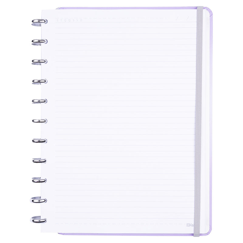 CADERNO DISKÔ MIL CORACOES ROXO G
