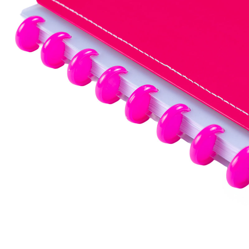 CADERNO DISKÔ PINK P