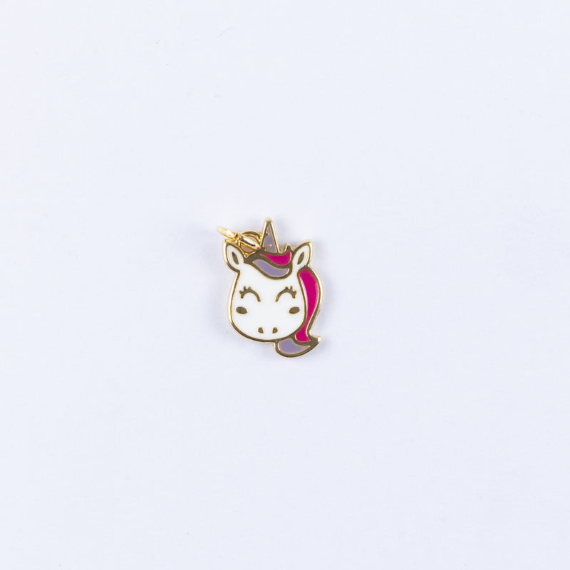 PINGENTE OURO UNICORNIO