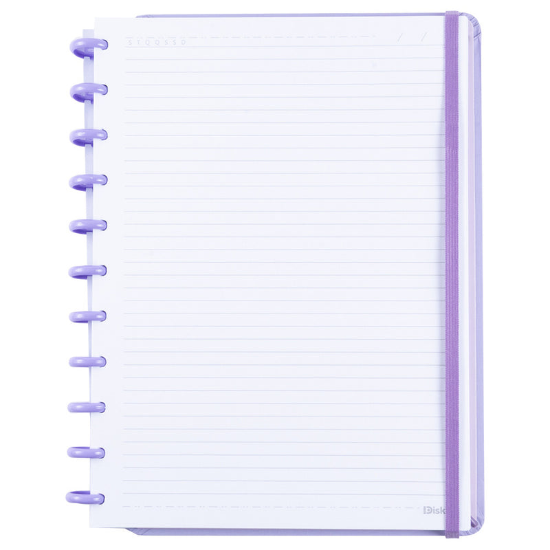 CADERNO DISKÔ VIOLETA G