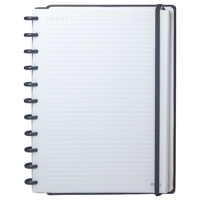 CADERNO UNIVERSITARIO DISKÔ BASIC BLACK