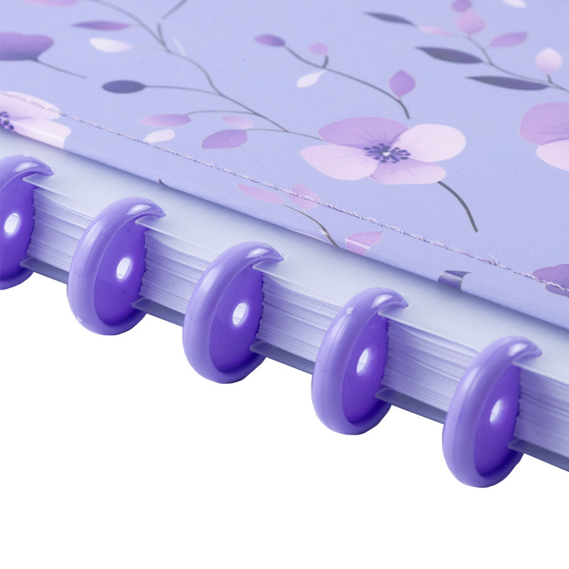 CADERNO DISKÔ VIOLETA M