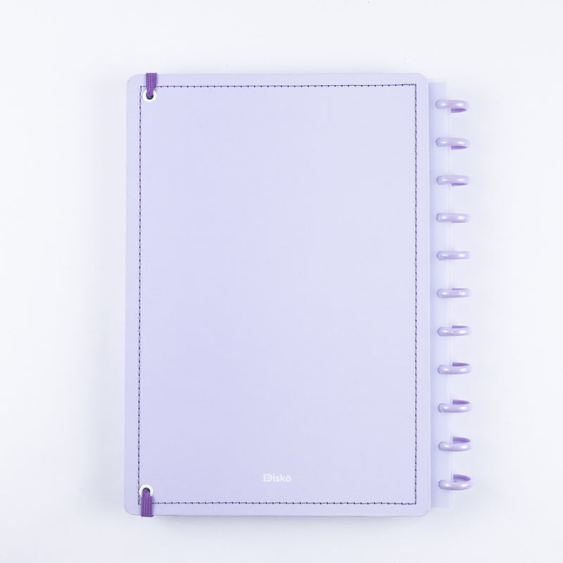 CADERNO DISKÔ ALL LAVANDA G