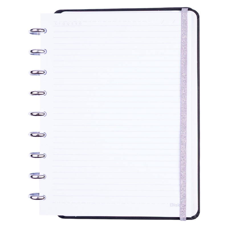 CADERNO DISKÔ LISTRAL PRETO M