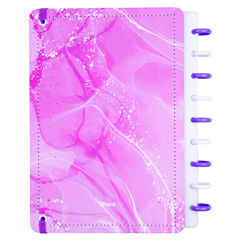 CADERNO DISKÔ GRAN ROXO M