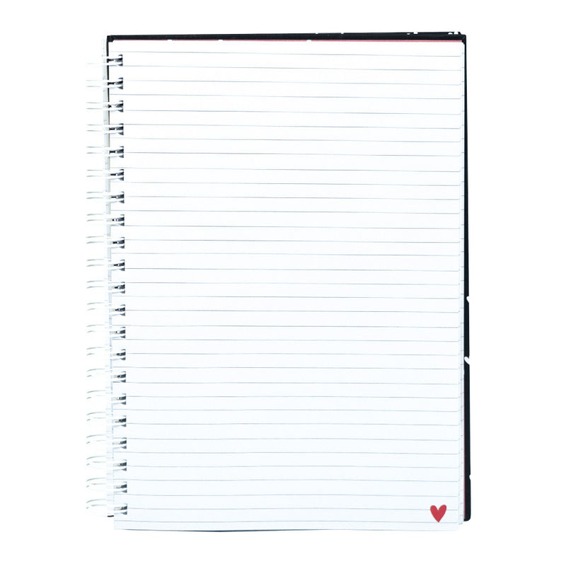 CADERNO MAGNIFIC CORAÇÕES G