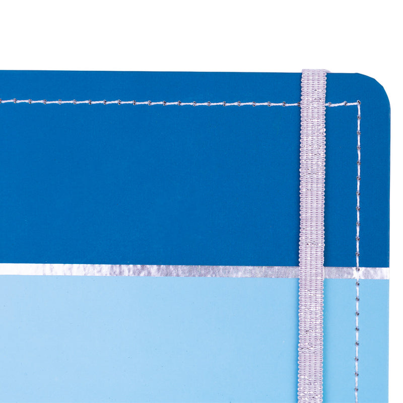 CADERNO DISKÔ LISTRAL AZUL M