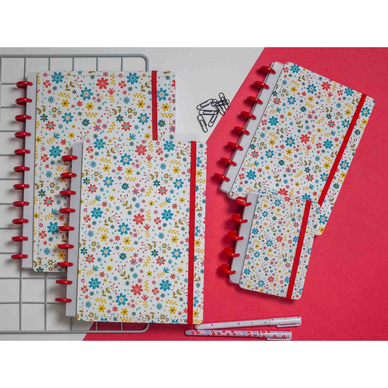 CADERNO DISKÔ FLOWER M