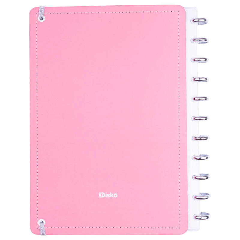 CADERNO DISKÔ LISTRAL ROSA G
