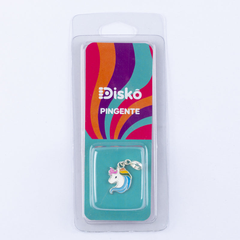 PINGENTE PRATA UNICORNIO