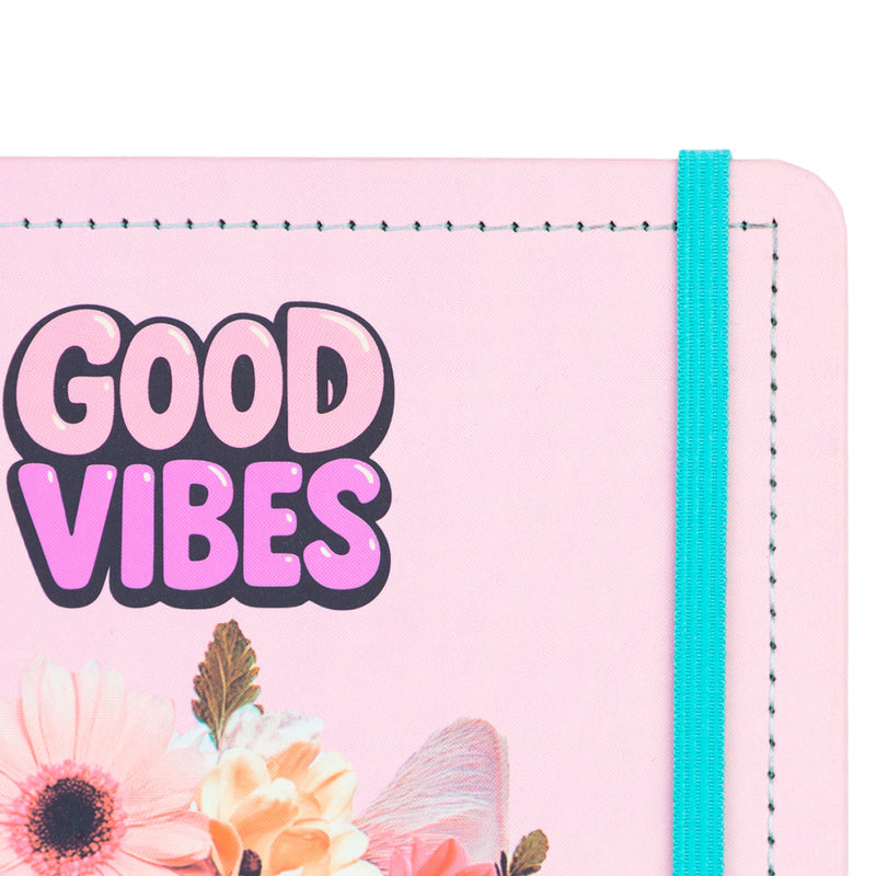 CADERNO DISKÔ GOOD VIBES GATO M