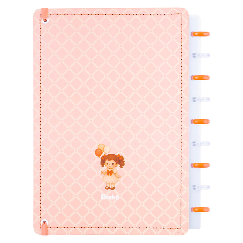 CADERNO DISKÔ DOLL CORACAO  M