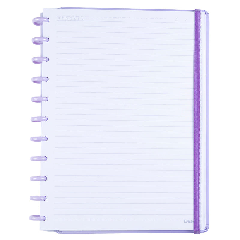 CADERNO UNIVERSITARIO DISKÔ LILAS