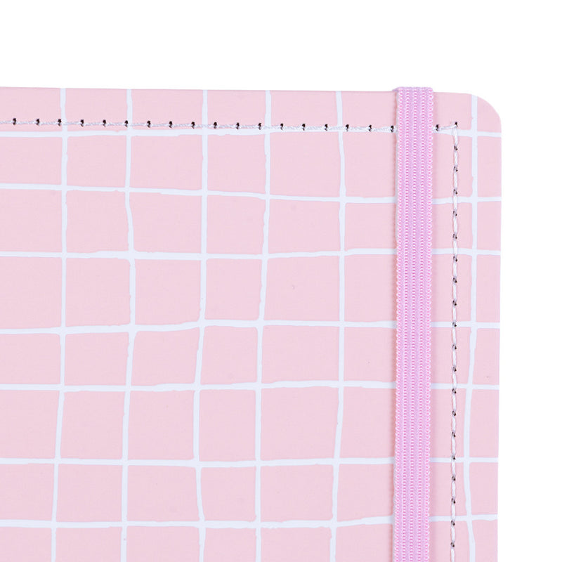 CADERNO DISKÔ QUADRI ROSA P