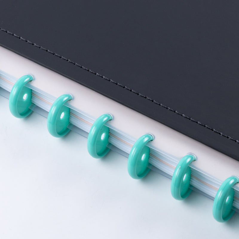 CADERNO PLANNER DISKÔ BLACK ACQUA M