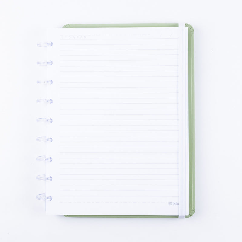 CADERNO DISKÔ PISTACHE M