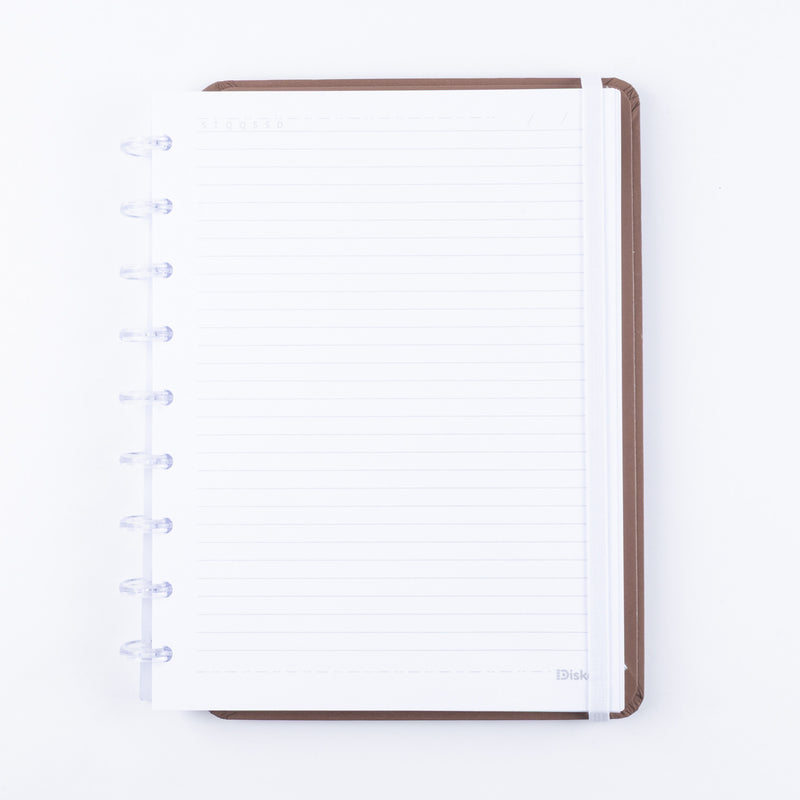 CADERNO DISKÔ MOCHA M
