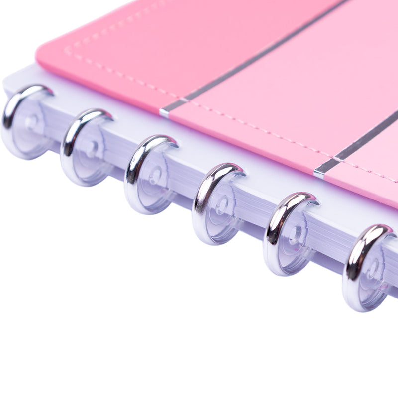 CADERNO DISKÔ LISTRAL ROSA G