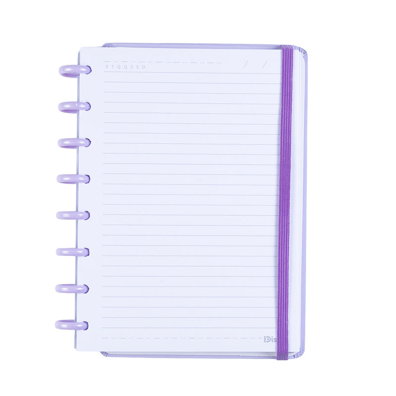 CADERNO DISKÔ LILAS P