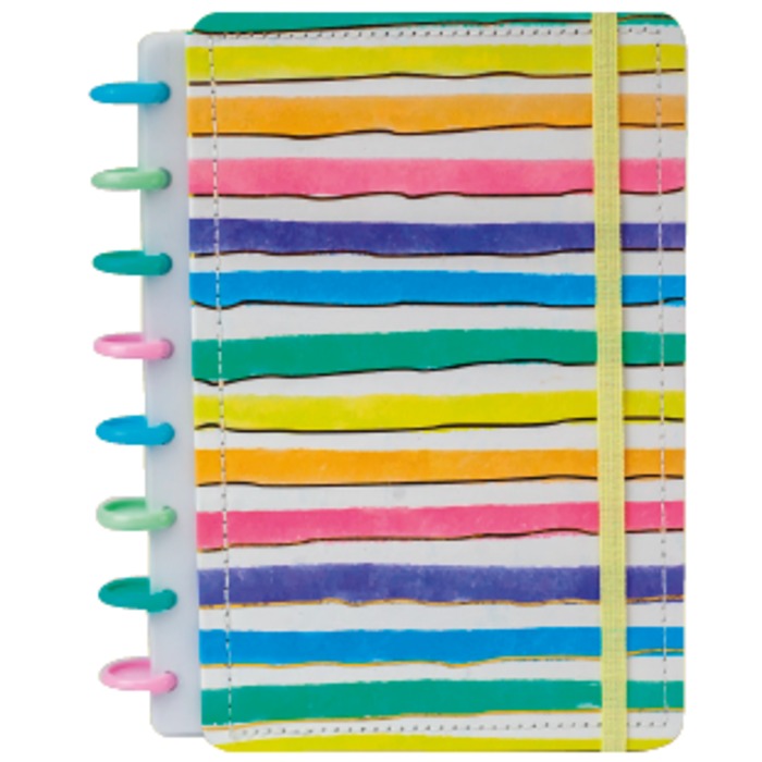 CADERNO DISKÔ LISTRA COLOR P