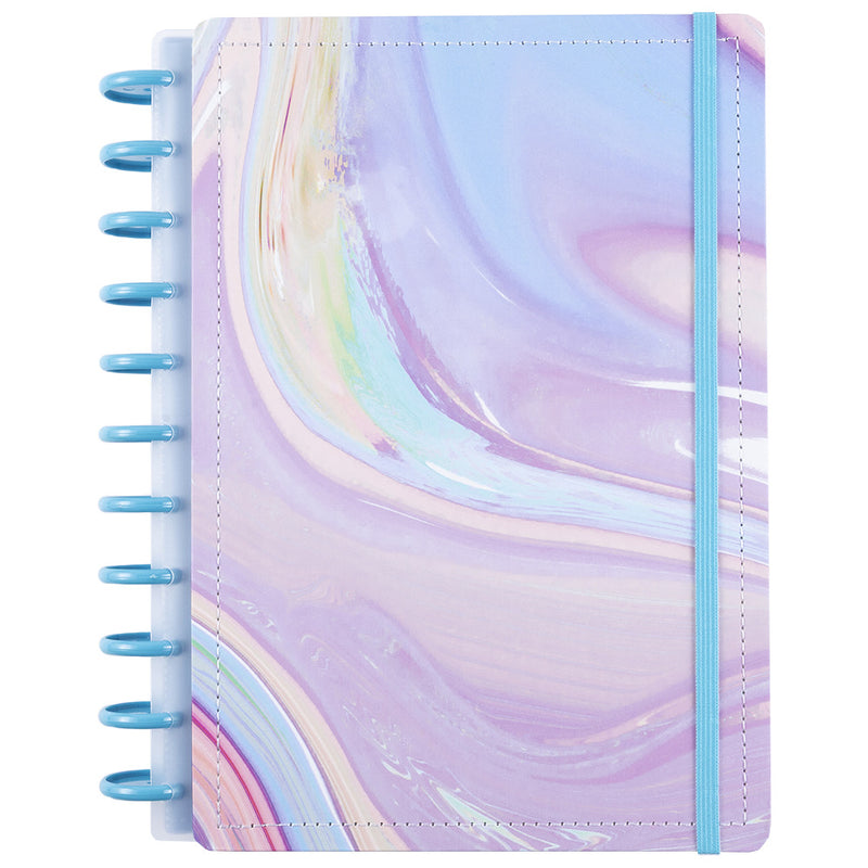 CADERNO UNIVERSITARIO DISKO ALGODAO DOCE